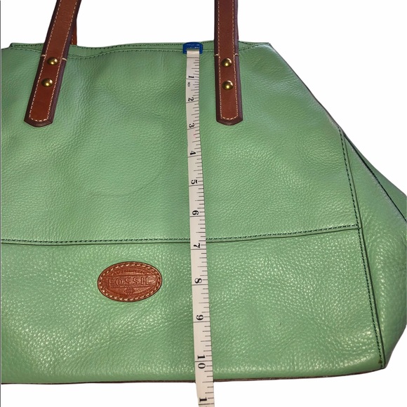 Fossil 🔑 Zoey Leather Classic Tote Bag - Picture 14 of 15